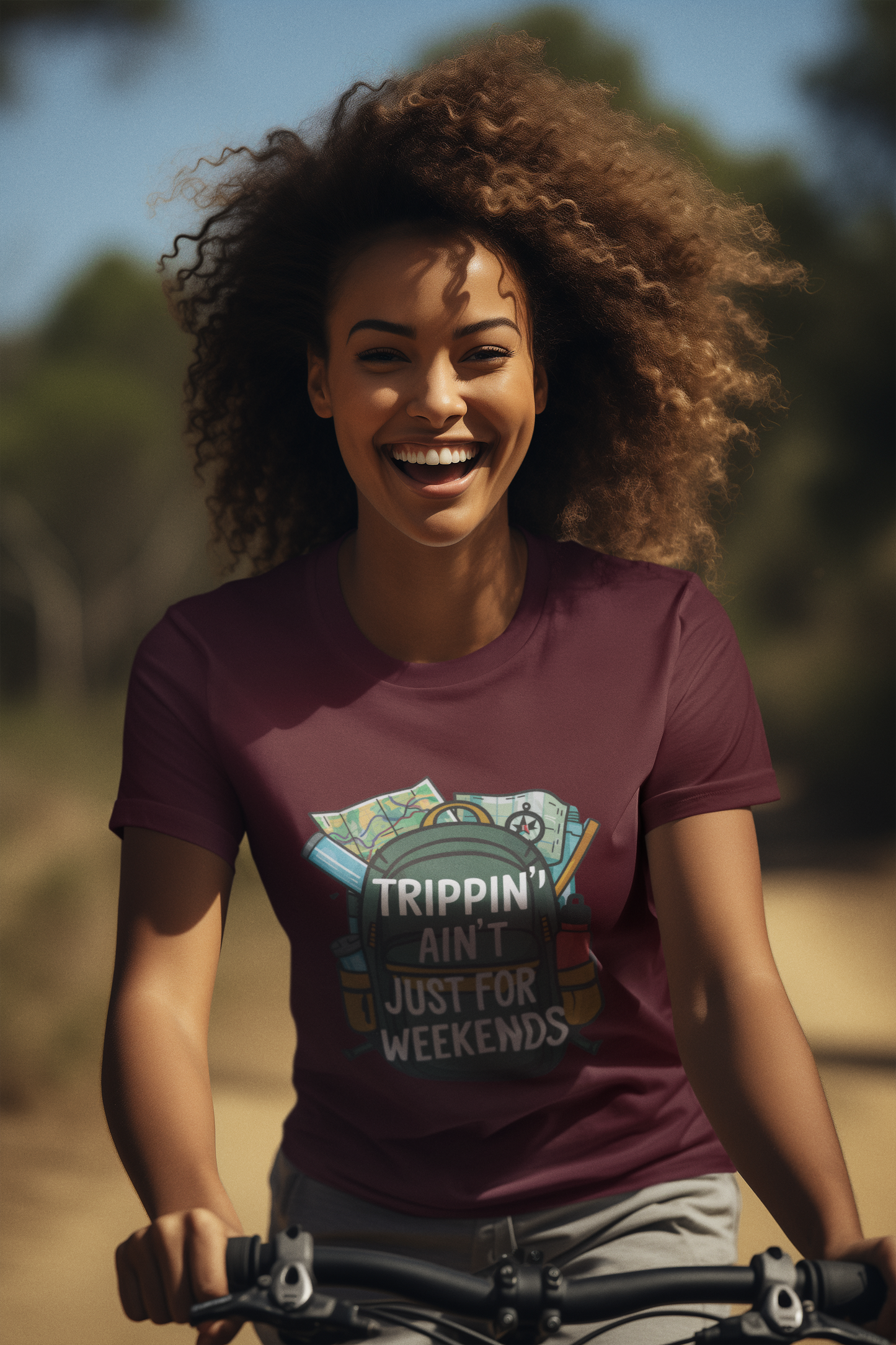 Classic Female T-shirt - Trippin'
