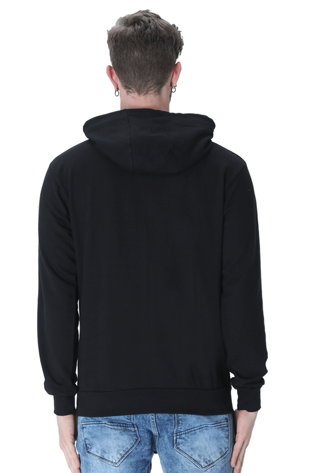 Men Printed Hooded Sweatshirt