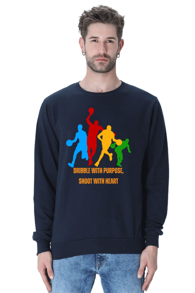Sweatshirt Men - Basketball 4 players