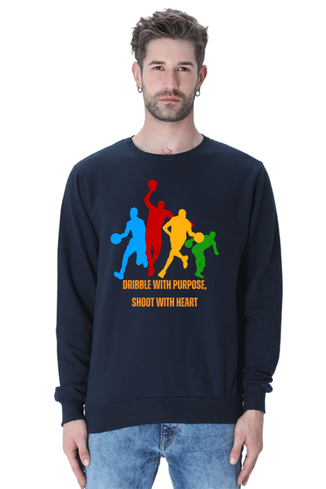 Sweatshirt Men - Basketball 4 players
