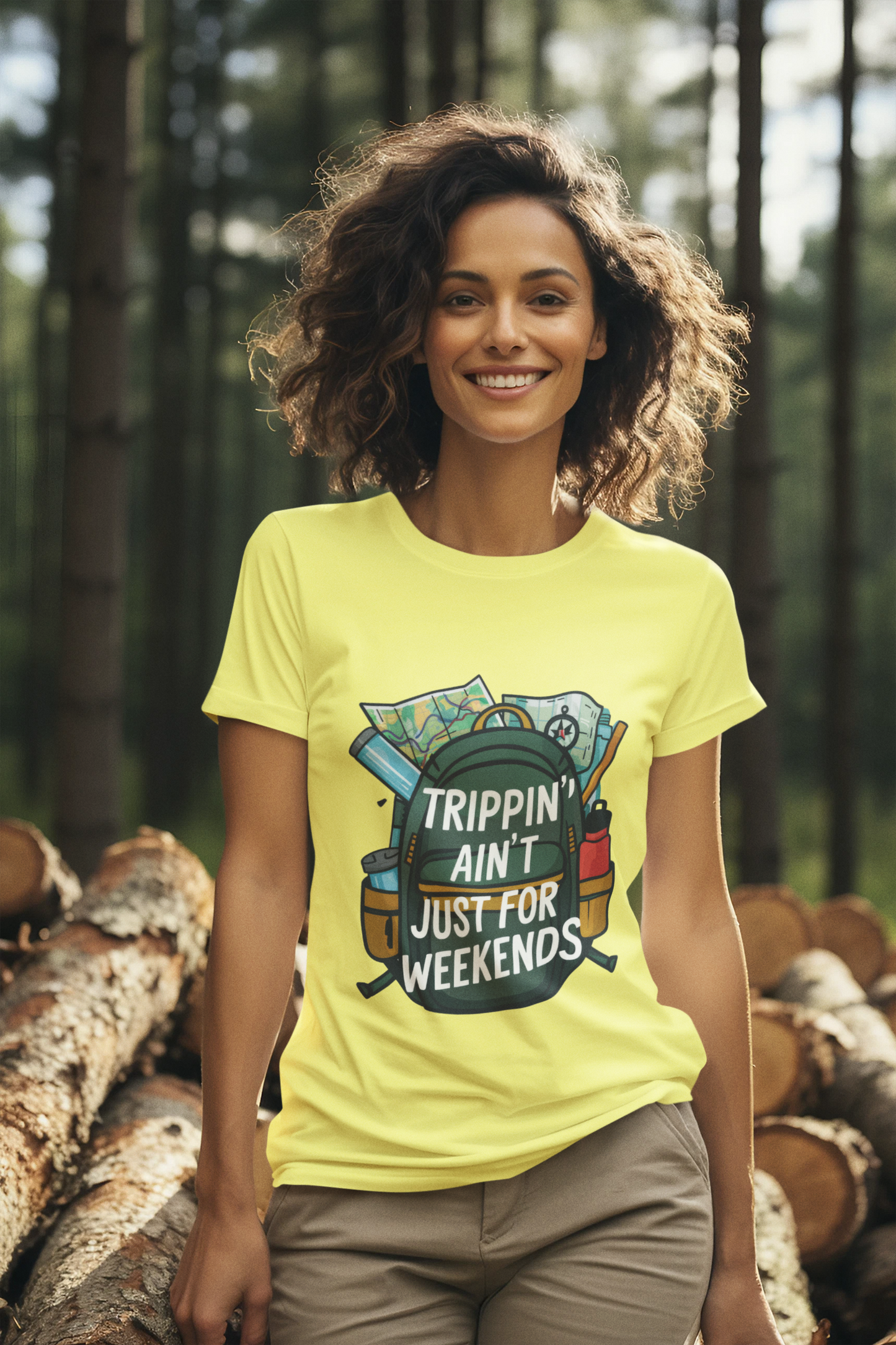 Classic Female T-shirt - Trippin'